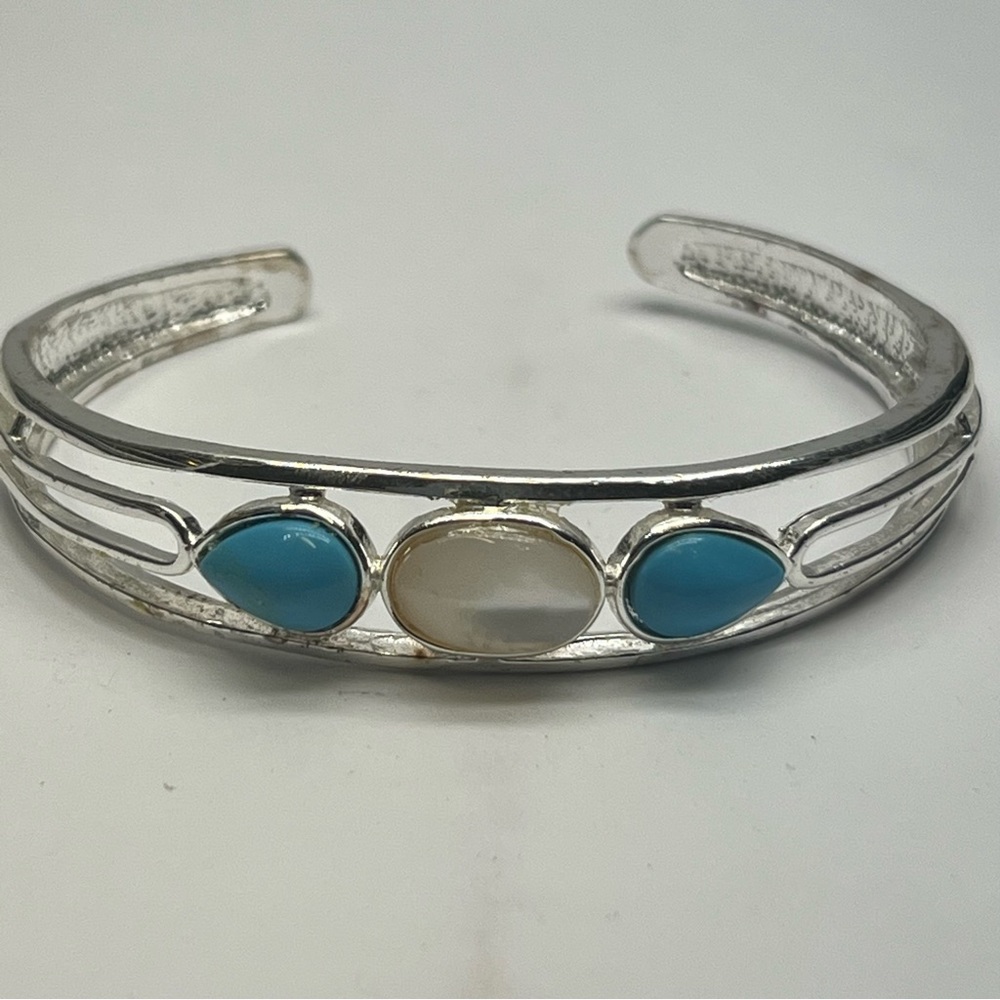 3/$20 silver tone cuff bracelet